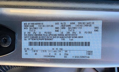 2023 Ford F-150 XL 4WD SuperCrew 5.5' Box