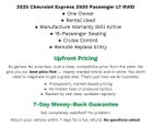 2025 Chevrolet Express Passenger 3500 RWD 3500 155 LT