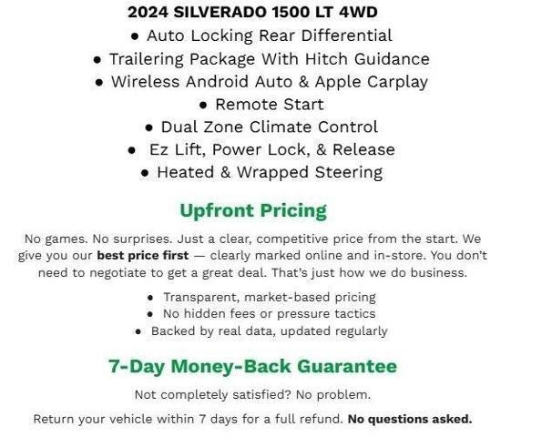 2024 Chevrolet Silverado 1500 4WD Crew Cab 147 LT w/2FL