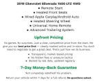 2019 Chevrolet Silverado 1500 4WD Double Cab 147 LTZ