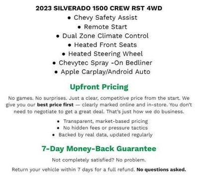 2023 Chevrolet Silverado 1500 4WD Crew Cab 147 RST