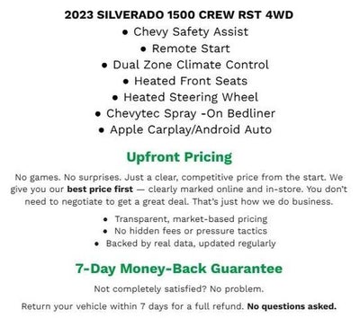 2023 Chevrolet Silverado 1500 4WD Crew Cab 147 RST