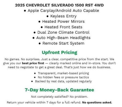 2025 Chevrolet Silverado 1500 4WD Crew Cab 147 RST