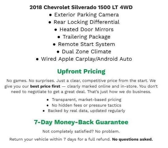 2018 Chevrolet Silverado 1500 DOUBLE CAB