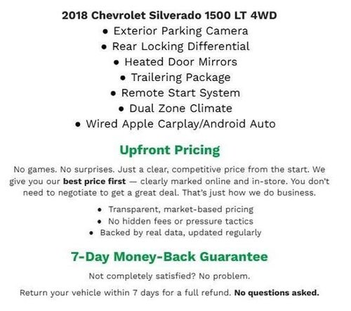 2018 Chevrolet Silverado 1500 DOUBLE CAB