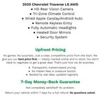 2020 Chevrolet Traverse AWD 4DR LS W/1LS **TRI-ZONE CLIMATE**KEYLESS REMOTE ENTRY**APPLE CARPLAY/ANDROID AUTO**