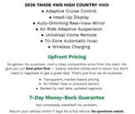 2026 Chevrolet Tahoe 4WD 4dr High Country