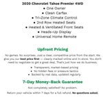 2020 Chevrolet Tahoe 4WD 4DR PREMIER **ADAPTIVE CRUISE CONTROL**HEADS-UP DISPLAY**TRI-ZONE HEATING AND COOLING**