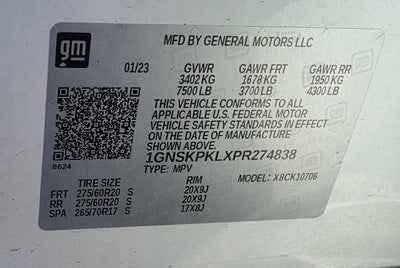 2023 Chevrolet Tahoe 4WD 4dr Z71