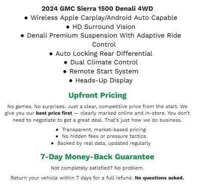 2024 GMC Sierra 1500 4WD Crew Cab 147 Denali