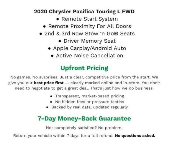 2020 Chrysler Pacifica Touring L FWD