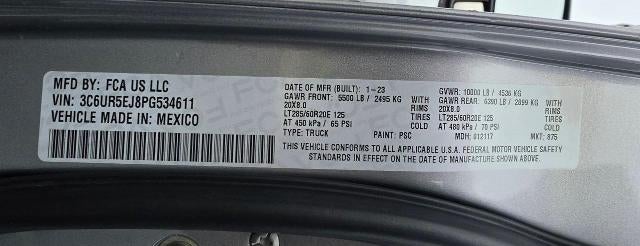2023 RAM 2500 Power Wagon 4x4 Crew Cab 6'4 Box