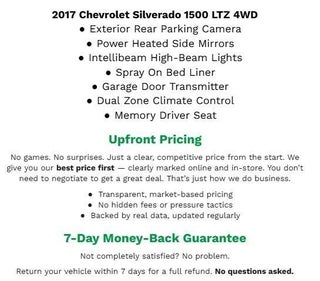 2017 Chevrolet Silverado 1500 4WD Crew Cab 143.5 LTZ w/2LZ