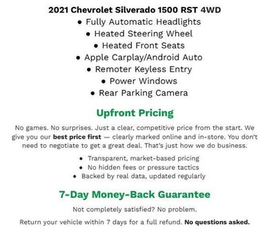 2021 Chevrolet Silverado 1500 4WD Crew Cab 147 RST