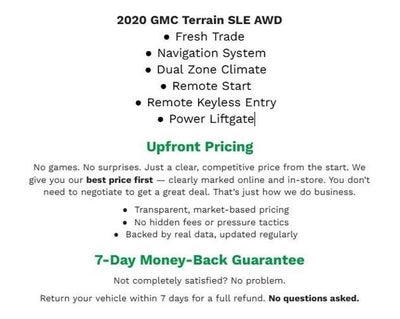 2020 GMC Terrain AWD 4dr SLE