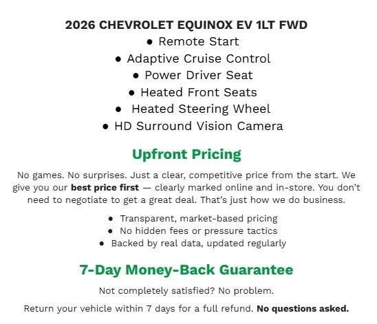 2026 Chevrolet Equinox EV 4dr LT1 w/PCY