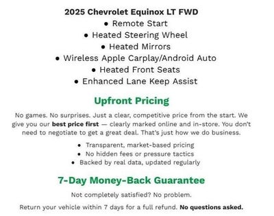 2025 Chevrolet Equinox FWD 4dr LT w/1LT