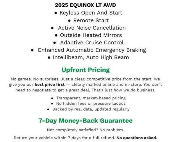 2025 Chevrolet Equinox AWD 4dr LT w/2LT