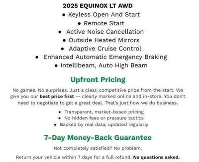 2025 Chevrolet Equinox AWD 4dr LT w/2LT