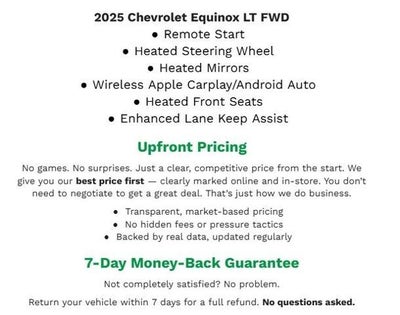 2025 Chevrolet Equinox AWD 4dr LT w/2LT