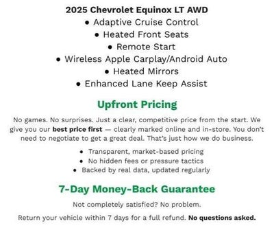 2025 Chevrolet Equinox AWD 4dr LT w/2LT
