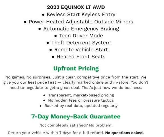 2023 Chevrolet Equinox AWD 4dr LT w/1LT