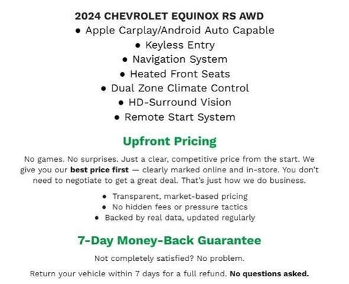 2024 Chevrolet Equinox AWD 4dr RS