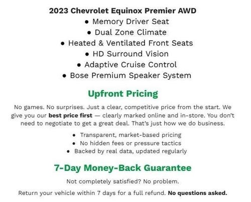 2023 Chevrolet Equinox AWD 4dr Premier
