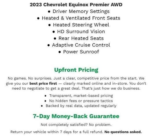 2023 Chevrolet Equinox AWD 4dr Premier