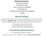 2023 Buick Enclave AWD 4DR ESSENCE **GARAGE DOOR TRANSMITTER**HEATED FRONT SEATS**DUAL ZONE CLIMATE CONTROL**