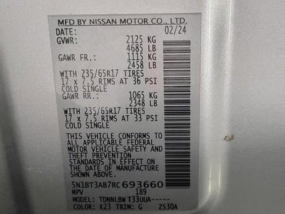 2024 Nissan Rogue AWD S **APPLE CARPLAY/ANDROID AUTO**REMOTE KEYLESS ENTRY**AUTOMATIC EMERGENCY BRAKING**