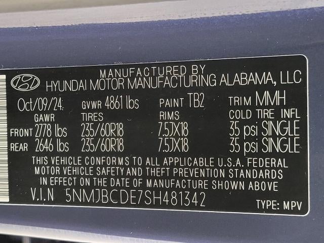 2025 Hyundai Tucson SEL AWD