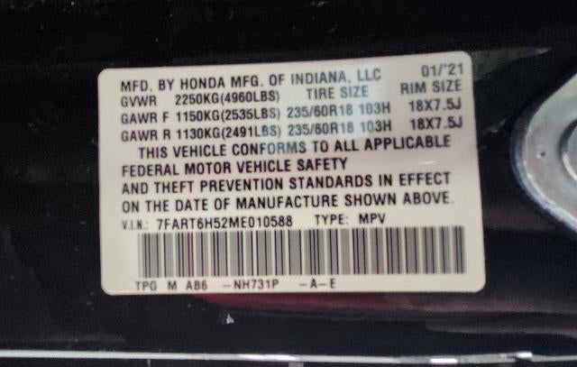2021 Honda CR-V Hybrid EX AWD