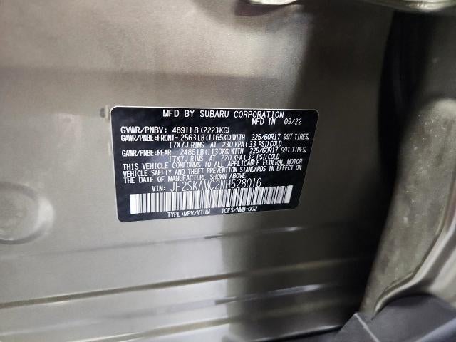 2022 Subaru Forester WILDERNESS CVT **NAVIGATION SYSTEM**DUAL ZONE CLIMATE**POWER PANORAMIC MOONROOF**