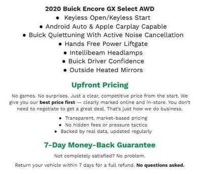 2020 Buick Encore GX AWD 4dr Select