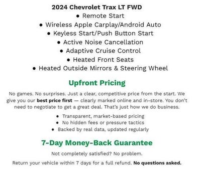 2024 Chevrolet Trax FWD 4dr LT