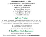 2025 Chevrolet Trax FWD 4DR LT **APPLE CARPLAY/ANDROID AUTO**REMOTE KEYLESS ENTRY**HEATED FRONT SEATS**