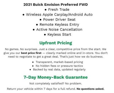 2021 Buick Envision FWD 4dr Preferred