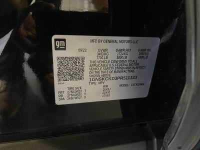2023 Chevrolet Suburban 4WD 4dr LT