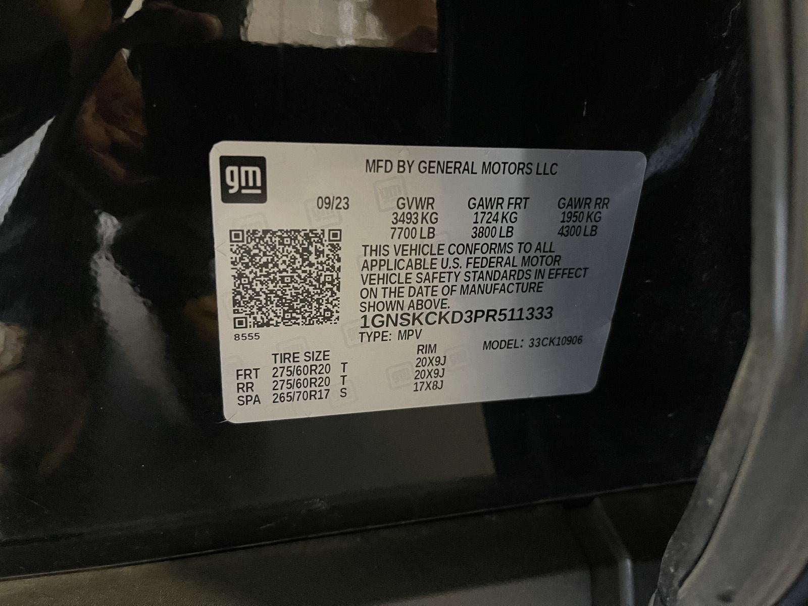 2023 Chevrolet Suburban 4WD 4dr LT