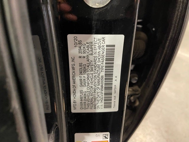 2021 Honda Accord Hybrid Touring Sedan