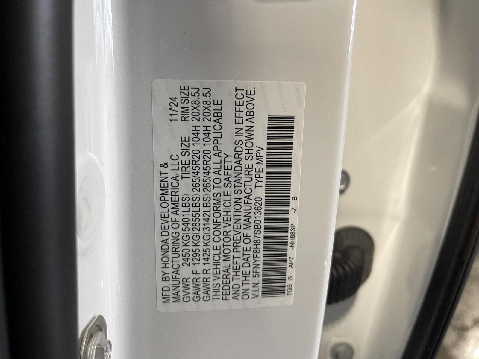 2025 Honda Passport Black Edition AWD