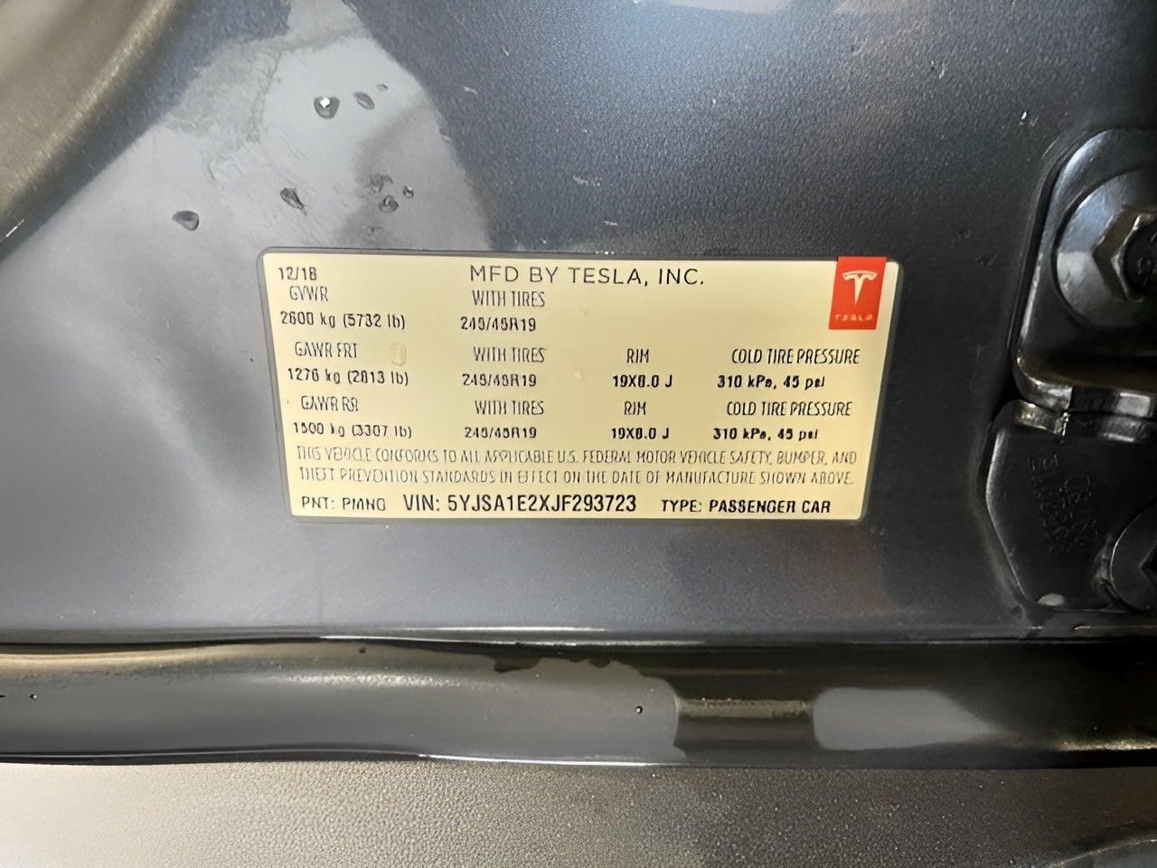 2018 Tesla Model S 75D AWD