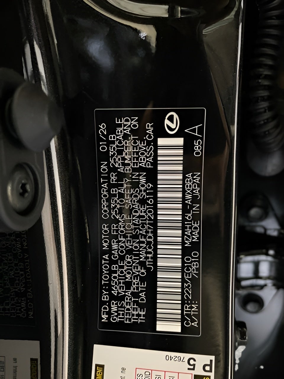 2026 Lexus UX HYBRID UX 300h F SPORT DESIGN AWD