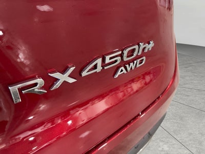 2026 Lexus RX PLUG-IN HYBRID ELECTRIC VEHICLE RX 450h+ LUXURY AWD