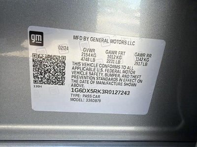2024 Cadillac CT5 4dr Sdn Luxury