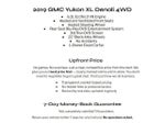 2019 GMC Yukon XL 4WD 4dr Denali
