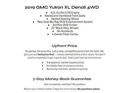 2019 GMC Yukon XL 4WD 4dr Denali