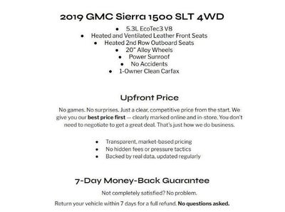 2019 GMC Sierra 1500 4WD Crew Cab 147 SLT