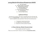 2023 Buick Enclave AWD 4dr Essence